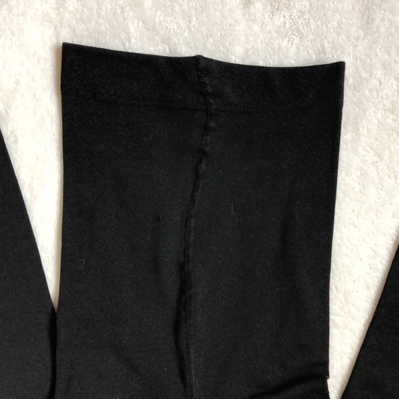 NEW Black Timberland Fleece Lined Leggings - Picture 3 of 5